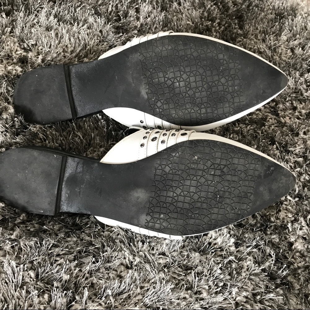 SomethingNavy RARE white mules - Picture 3 of 4